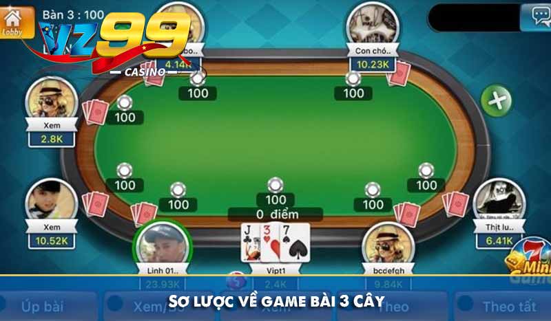 Sơ lược về game bài 3 Cây